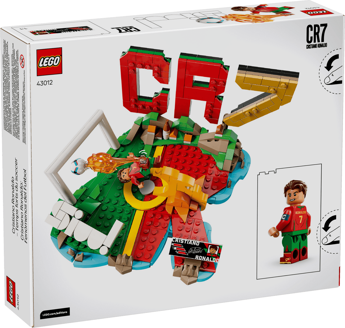 LEGO Editions Cristiano Ronaldo – Soccer Highlights Set (43012)