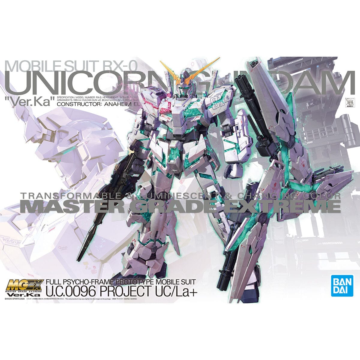 MGEX 1/100 Unicorn Gundam (Ver.Ka)