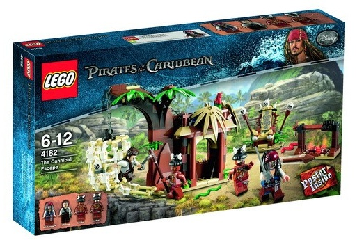 LEGO Pirates of the Caribbean The Cannibal Escape (4182)