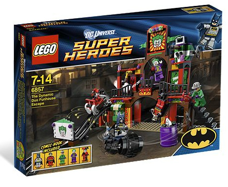 LEGO DC Comics The Dynamic Duo Funhouse Escape Set (6857)