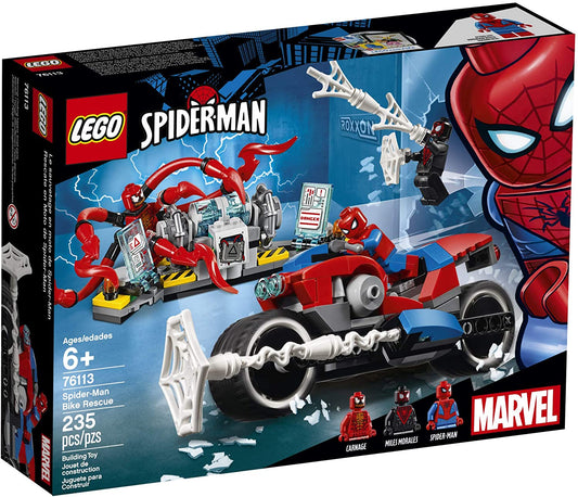 LEGO Marvel Spider-Man Bike Rescue Set (76113)