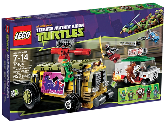 LEGO Ninja Turtles The Shellraiser Street Chase {Train Base Version} (79104-2)