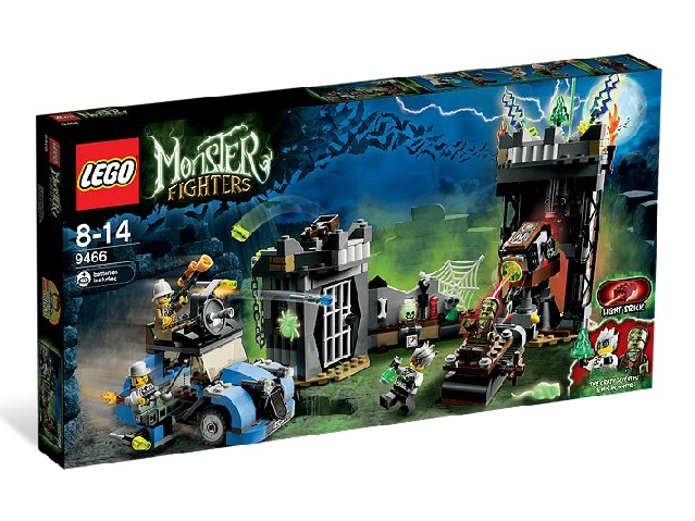 LEGO Monster Fighters The Crazy Scientist & His Monsters Set (9466)