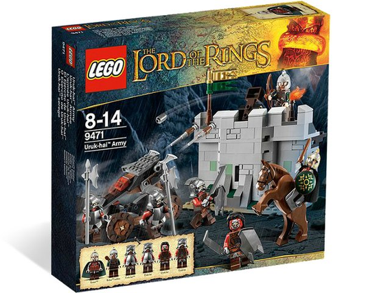 LEGO The Lord of the Rings Uruk-hai Army Set (9471)