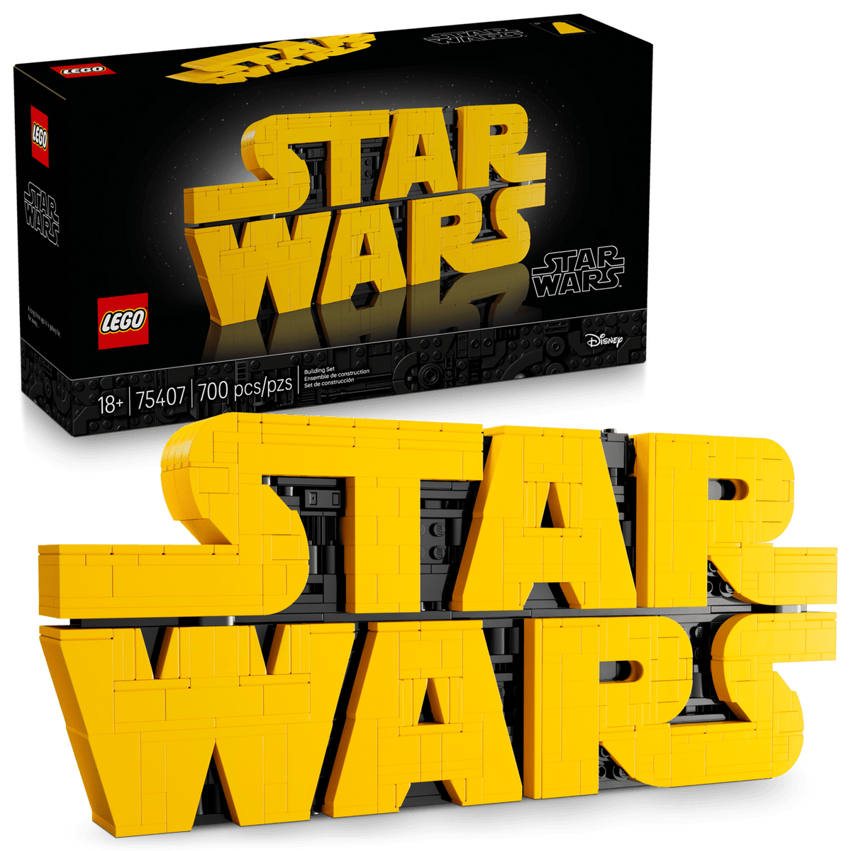 LEGO Brick-Built Star Wars Logo Set (75407)