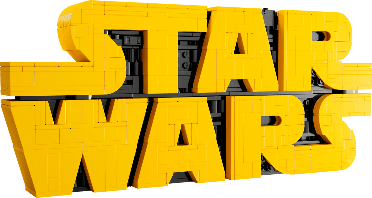 LEGO Brick-Built Star Wars Logo Set (75407)