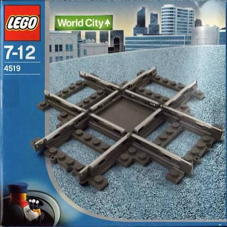 LEGO City Cross Track / Rail Crossing Set (4519)