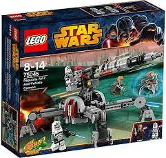 LEGO Star Wars Republic AV-7 Anti-Vehicle Cannon Set (75045)